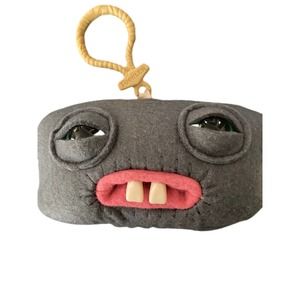 Spin Master FUGGLER Funny Ugly Monster Gray Squidge Alien Clip BNWT